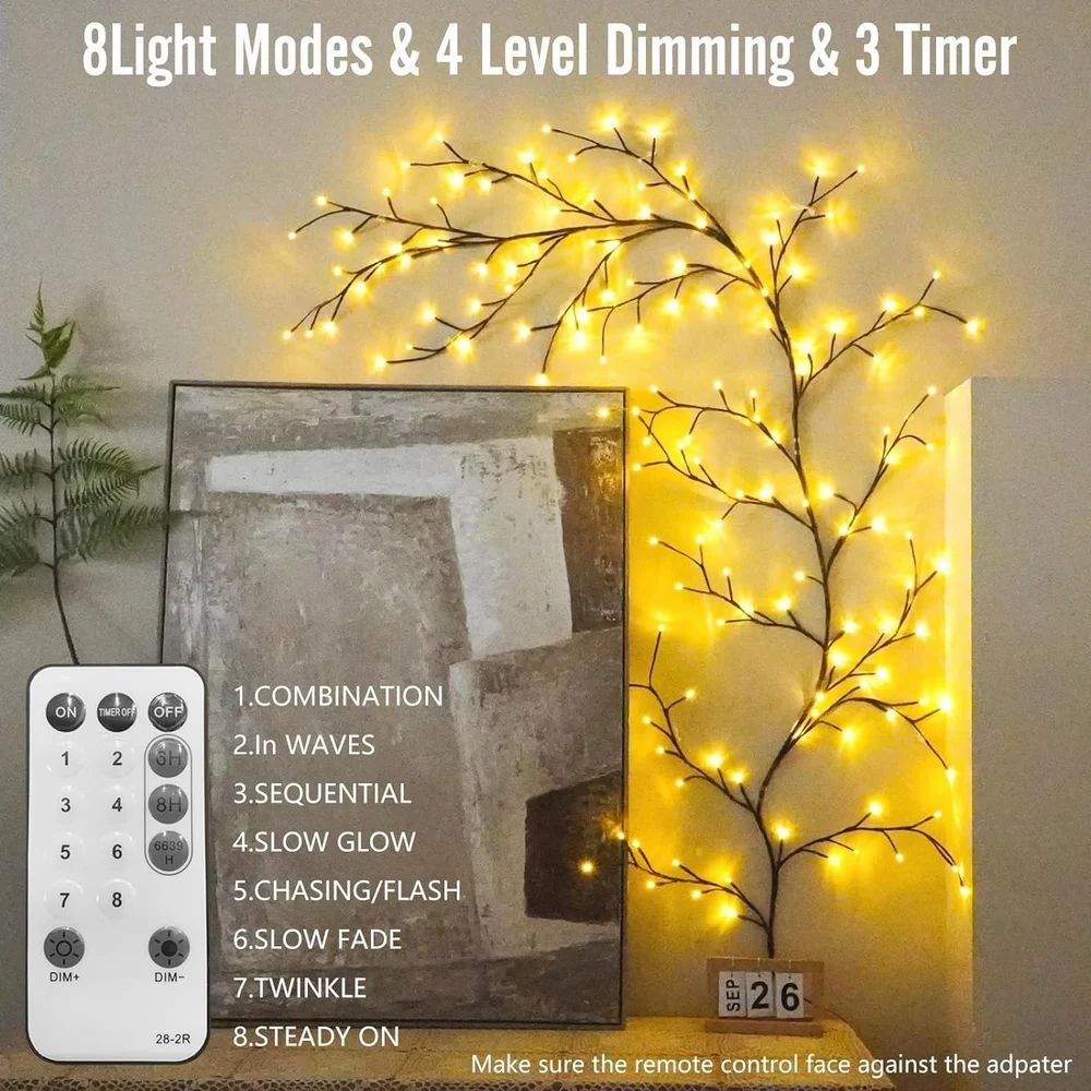 Flexible Willow Vine Light